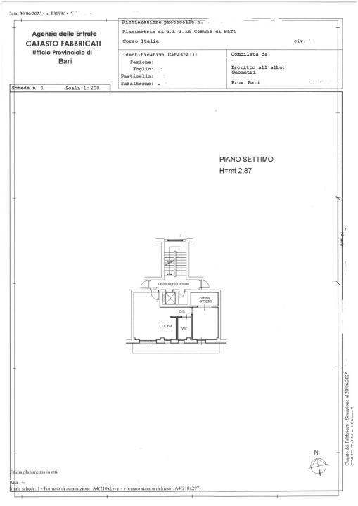 Appartamento - Planimetry 4