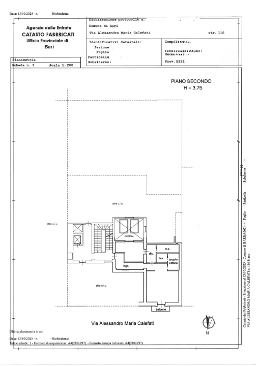 Appartamento - Planimetry 1