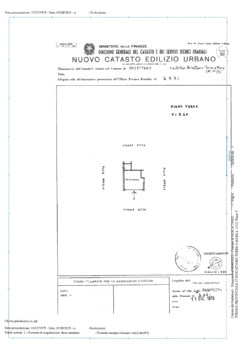 Villa - Planimetry 1