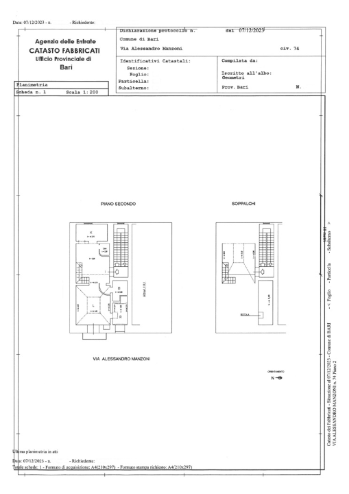 Appartamento - Planimetry 1