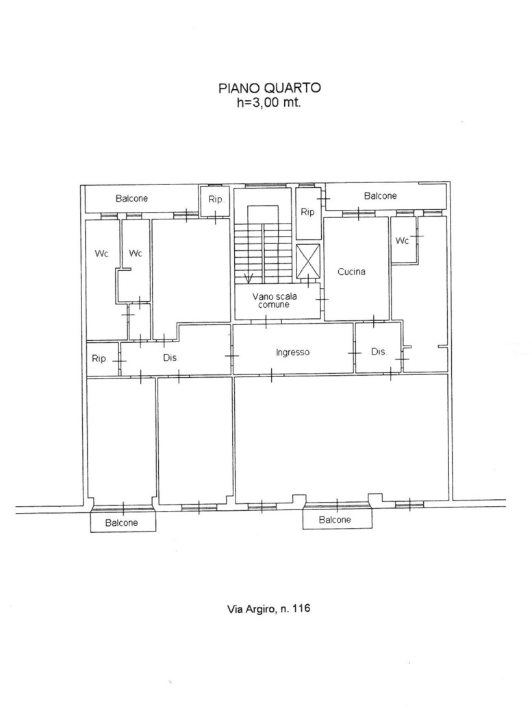 Appartamento - Planimetry 2