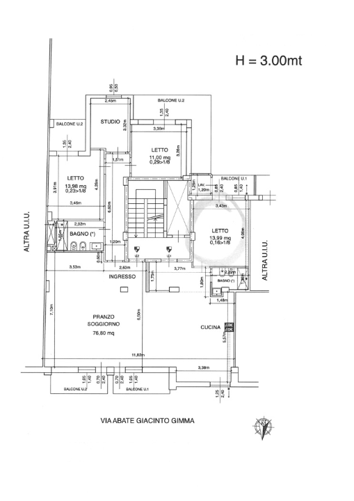 Appartamento - Planimetry 1