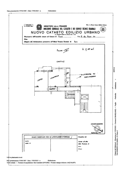 Appartamento - Planimetry 1