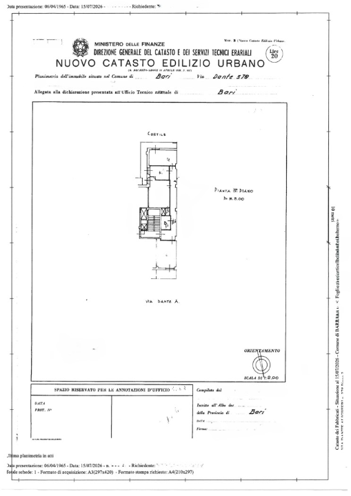 Appartamento - Planimetry 1