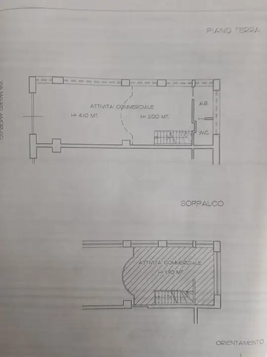 Negozio - Planimetry 1