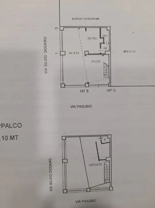 Negozio - Planimetry 1