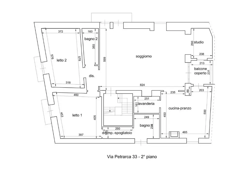Appartamento - Planimetry 1