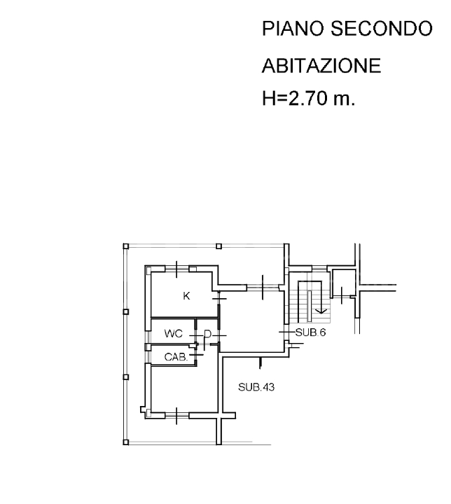 Appartamento - Planimetry 1