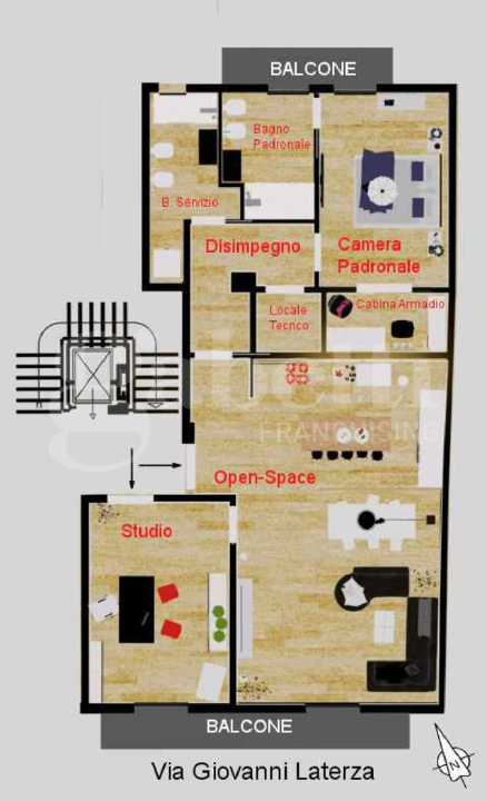 Appartamento - Planimetry 1