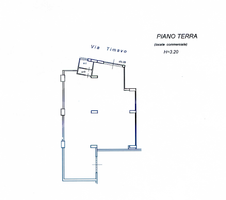 Negozio - Planimetry 1