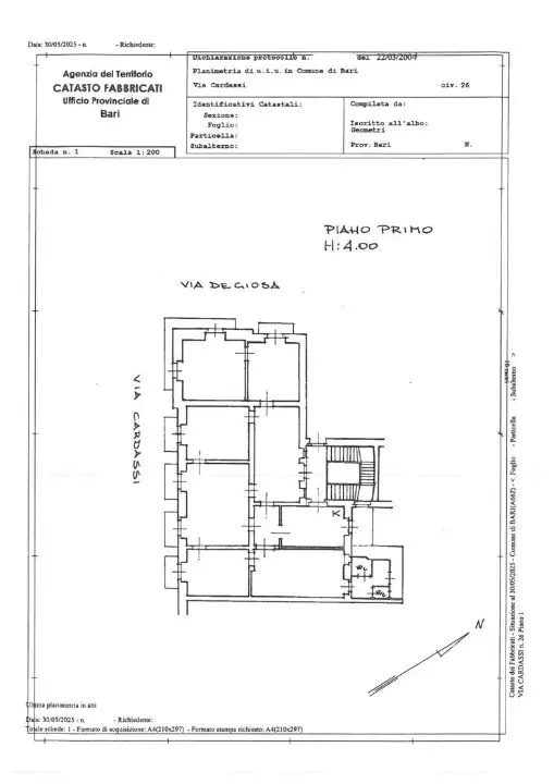 Appartamento - Planimetry 1