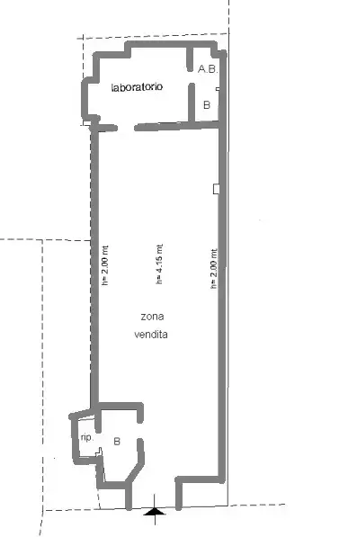 Negozio - Planimetry 1