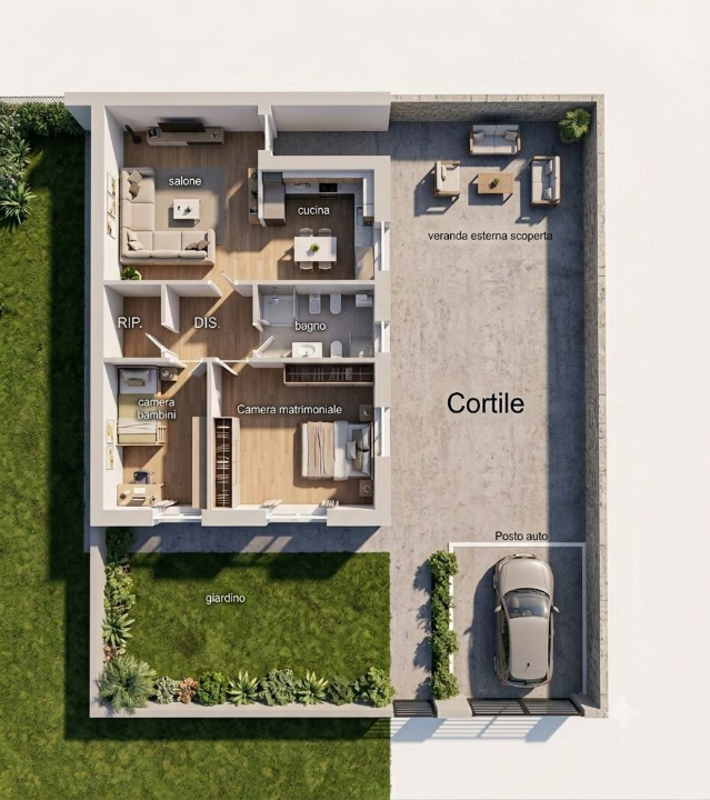 Villa - Planimetry 1