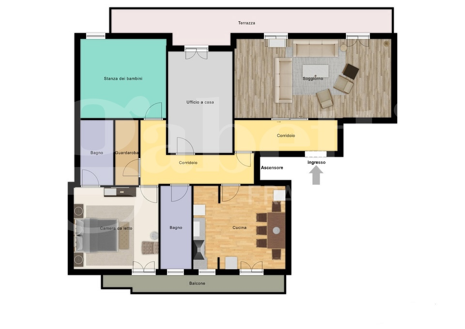 Appartamento - Planimetry 2