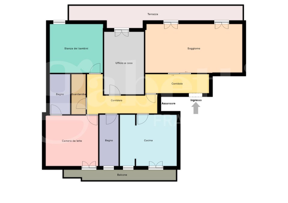 Appartamento - Planimetry 1