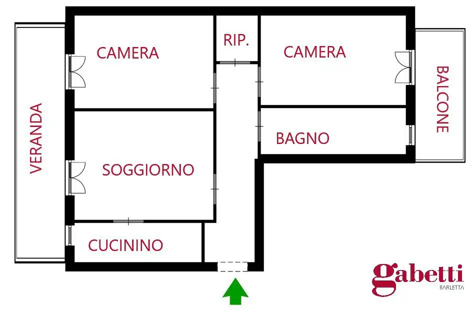 Appartamento - Planimetry 1