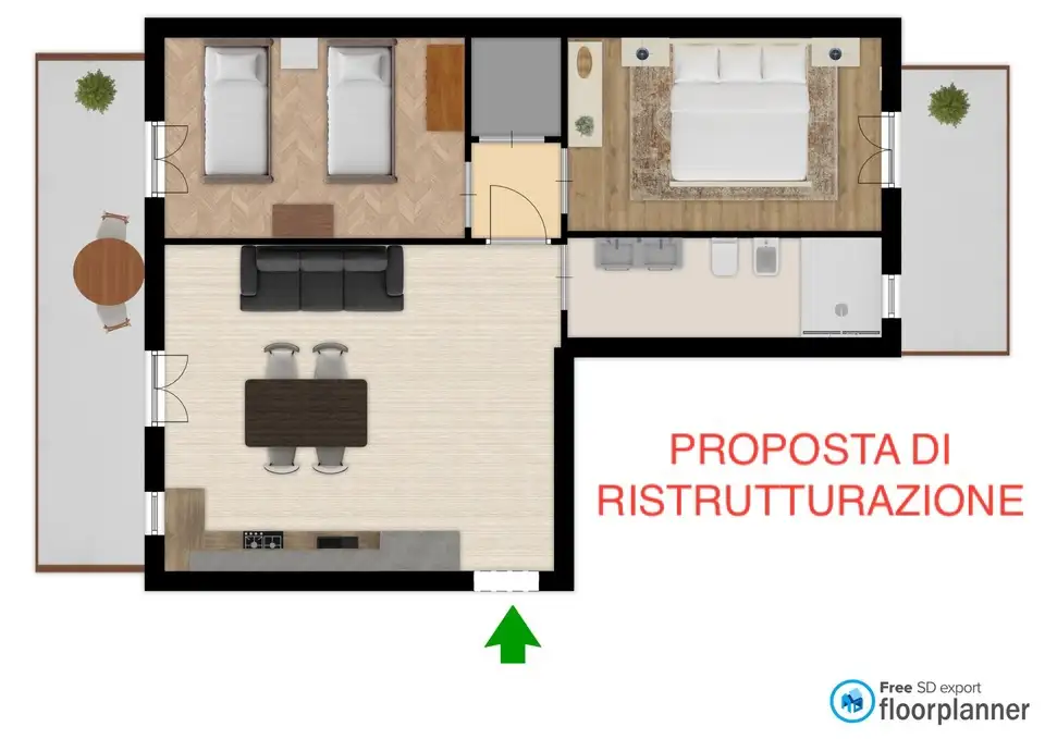 Appartamento - Planimetry 2