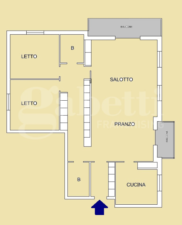 Appartamento - Planimetry 1