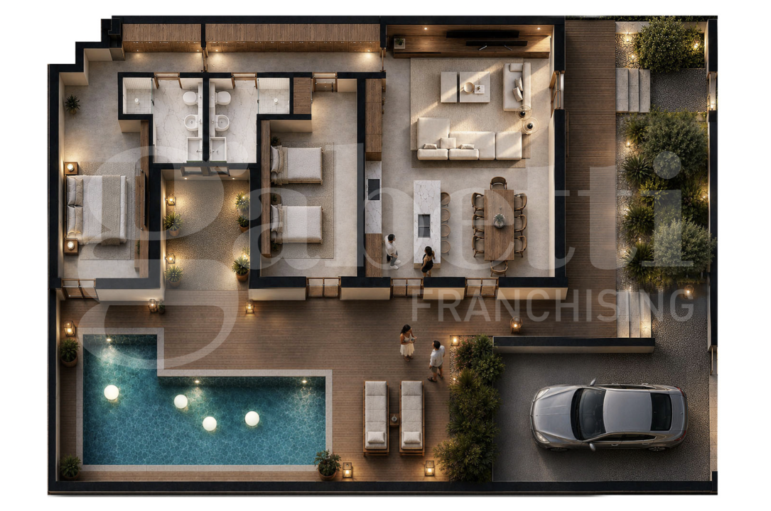 Villa - Planimetry 1
