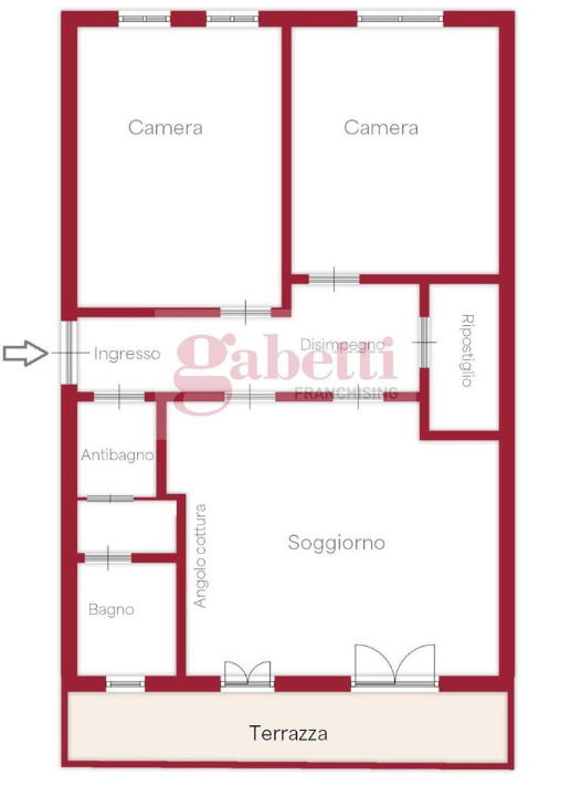 Appartamento - Planimetry 1