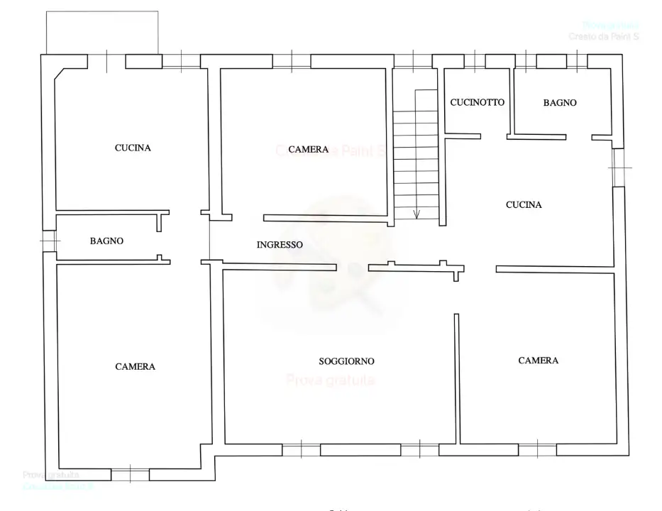 Palazzina - Planimetry 2
