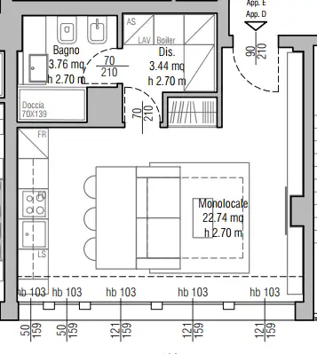 Appartamento - Planimetry 1