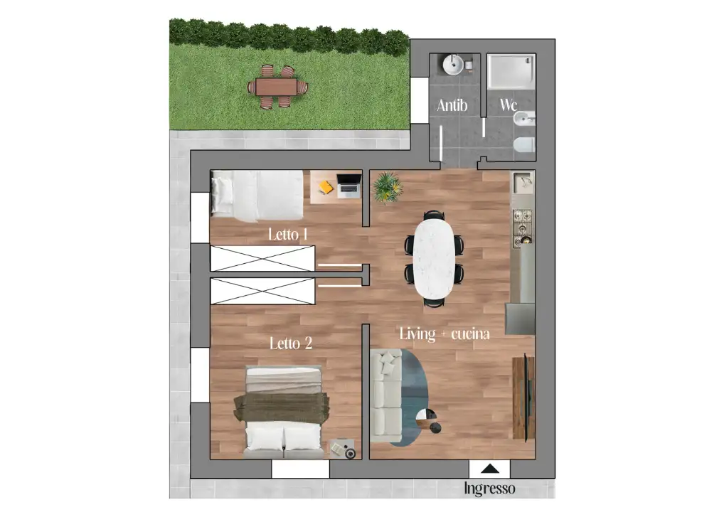 Villa - Planimetry 1