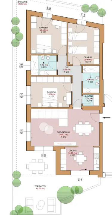 Appartamento - Planimetry 1