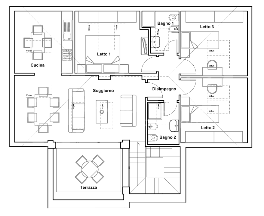 Appartamento - Planimetry 1