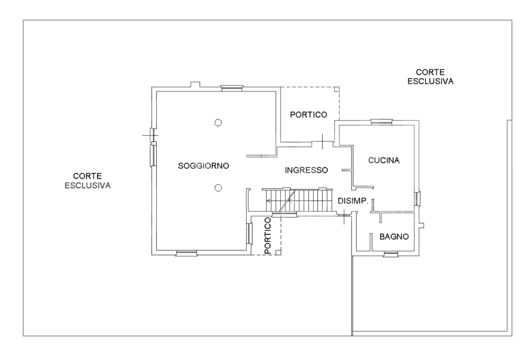 Casa Indipendente - Planimetry 1