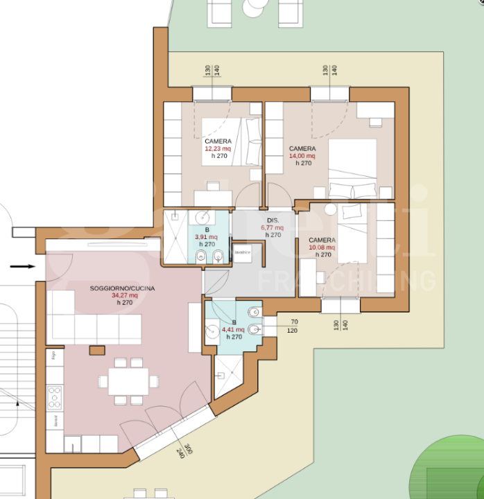 Appartamento - Planimetry 1