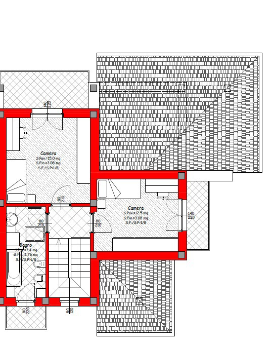 Villa - Planimetry 1