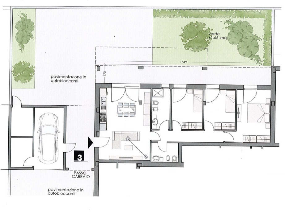 Appartamento - Planimetry 1