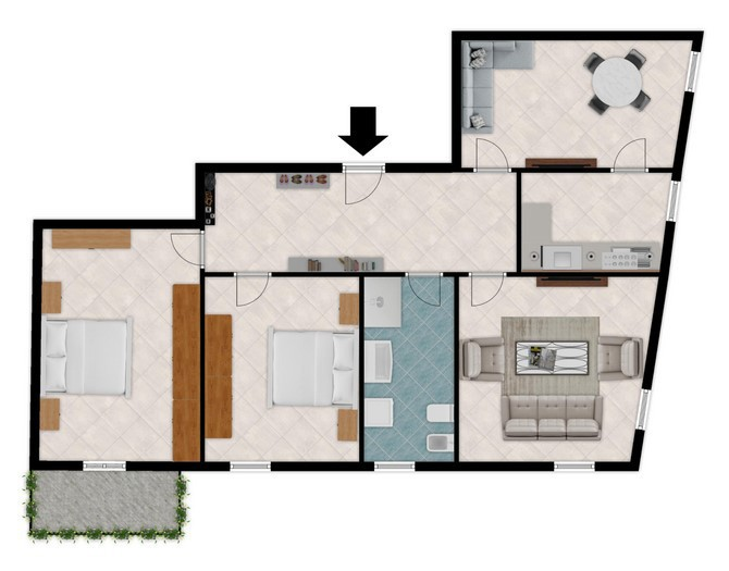 Appartamento - Planimetry 1