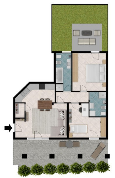 Appartamento - Planimetry 1