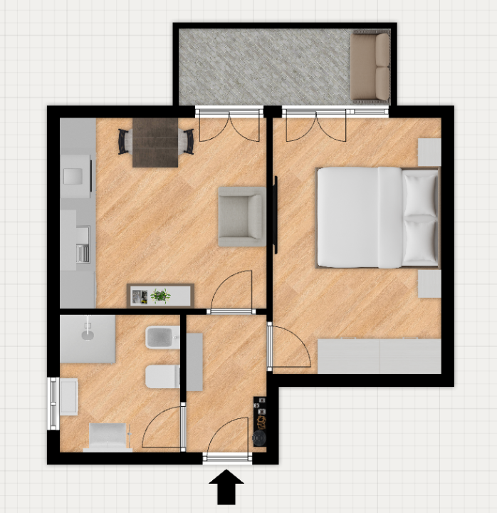 Appartamento - Planimetry 1