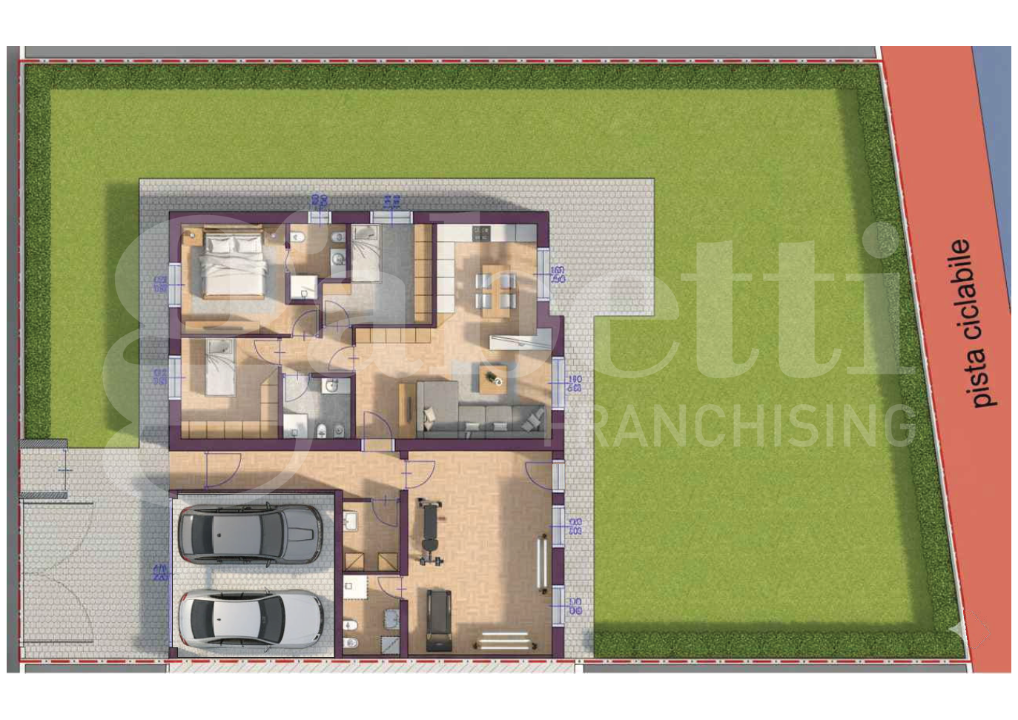 Villa - Planimetry 1