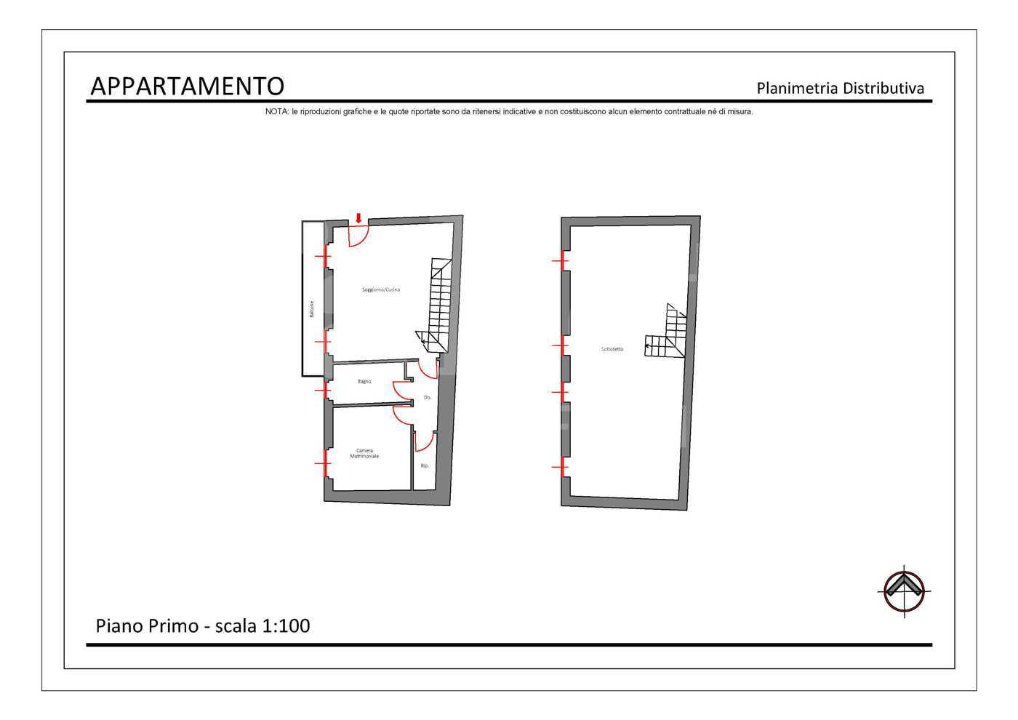 Appartamento - Planimetry 1