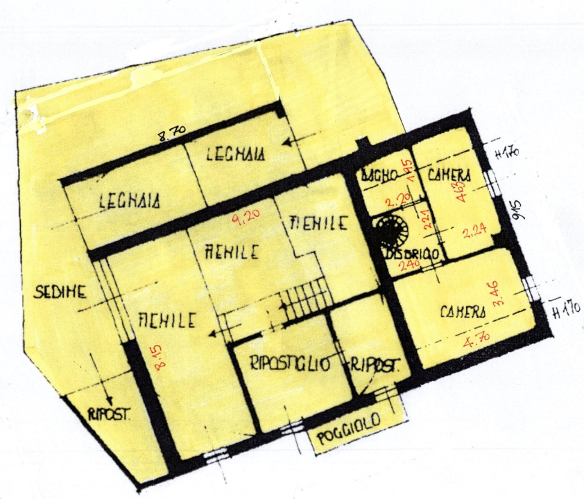Casa Indipendente - Planimetry 3