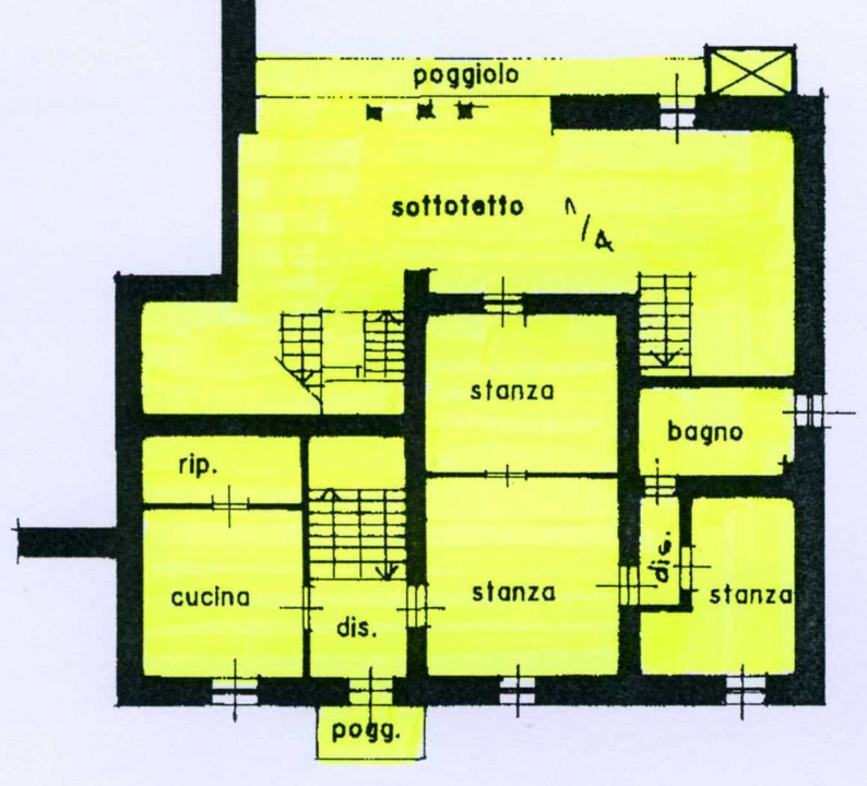 Palazzina - Planimetry 4