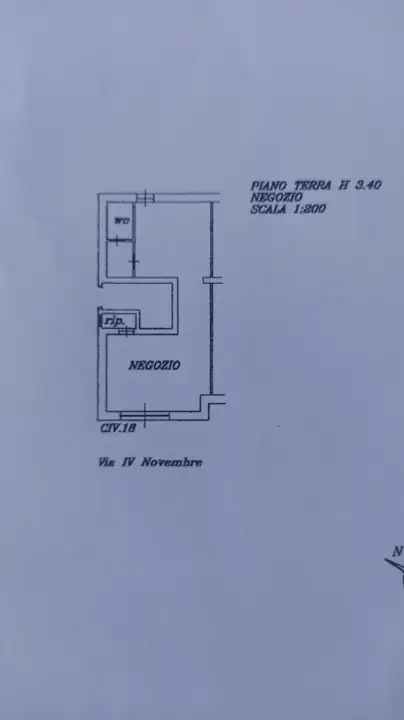 Negozio - Planimetry 1