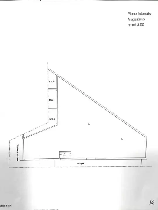 Magazzino - Planimetry 1