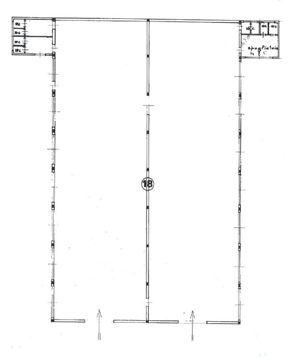Capannone - Planimetry 1