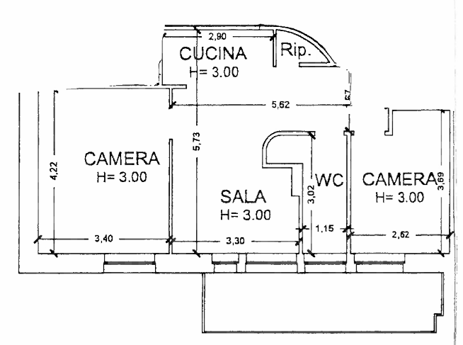 Appartamento - Planimetry 1
