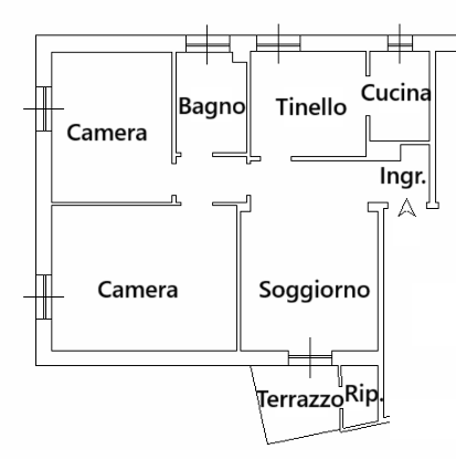 Appartamento - Planimetry 1