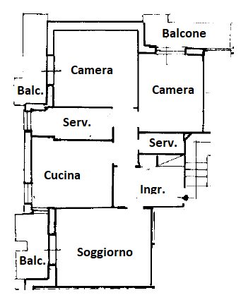 Appartamento - Planimetry 1