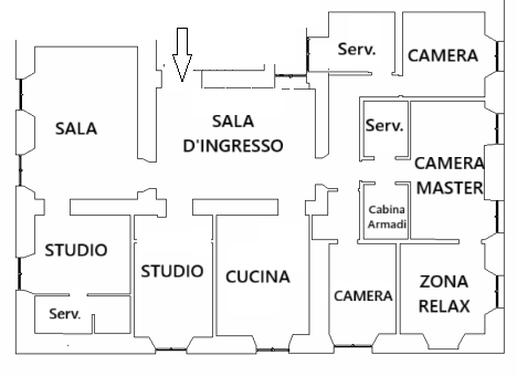 Appartamento - Planimetry 1