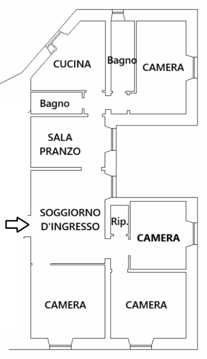 Appartamento - Planimetry 1
