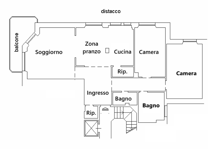 Appartamento - Planimetry 1