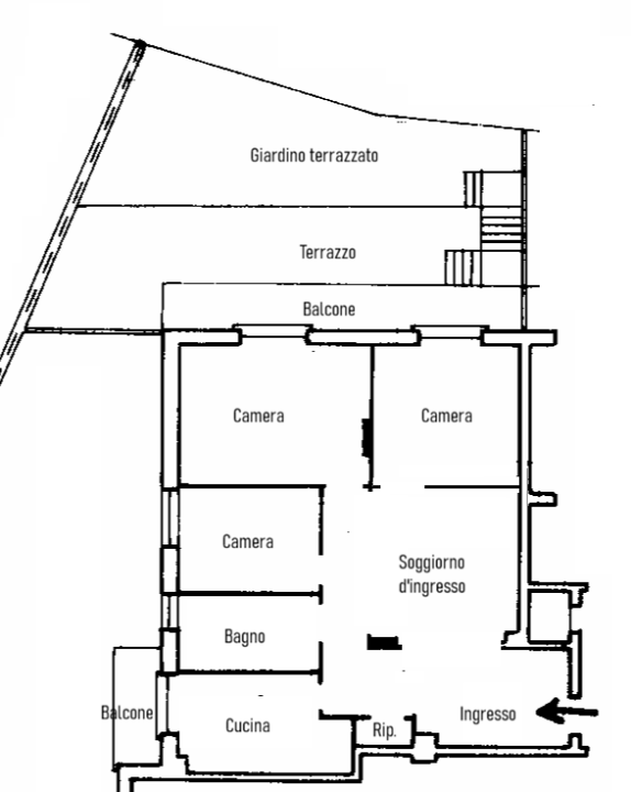 Appartamento - Planimetry 1